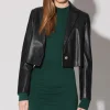 Walter Baker Aaron Blazer, Black - Leather^Women Leather | Jackets