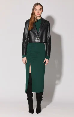 Walter Baker Aaron Blazer, Black - Leather^Women Leather | Jackets