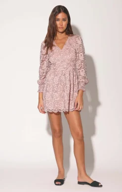 Walter Baker Adaline Dress, Windsor Lace Blush^Women Dresses