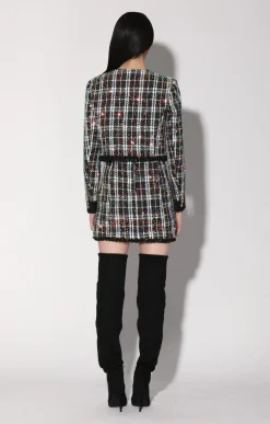 Walter Baker Alessia Jacket, Broadway Tweed Black^Women Jackets