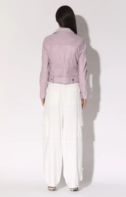 Walter Baker Allison Jacket, Lavender - Leather^Women Leather | Jackets