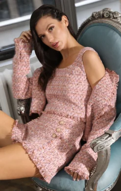 Walter Baker Alma Top, Mango Tweed^Women Tops