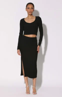 Walter Baker Annika Skirt, Black^Women Bottoms