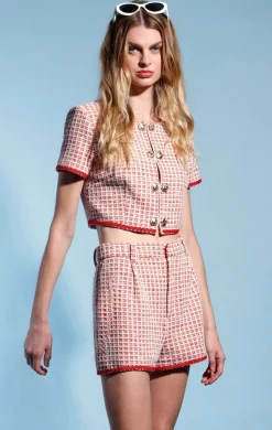 Walter Baker Audrey Short, Valley Red Tweed^Women Bottoms