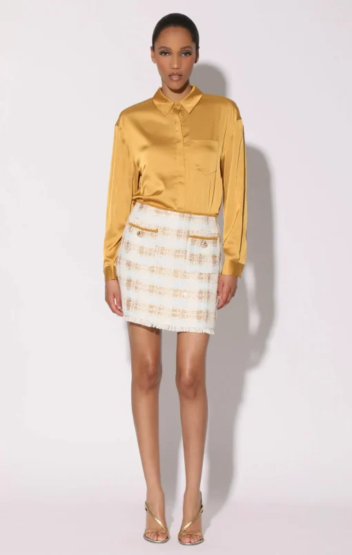 Walter Baker Bella Top, Goldenrod^Women Tops