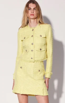 Walter Baker Bennet Jacket, Lemon Tweed^Women Jackets