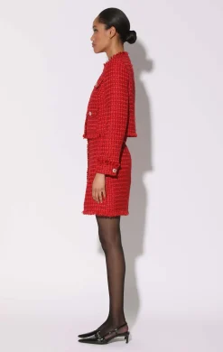 Walter Baker Bennet Jacket, Poinsettia Tweed^Women Jackets