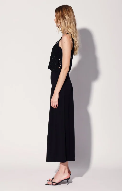 Walter Baker Beverly Tank Top, Dot Crochet Black^Women Tops