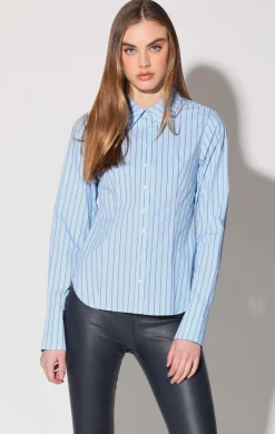 Walter Baker Brandy Top, Lt Blue Black^Women Tops