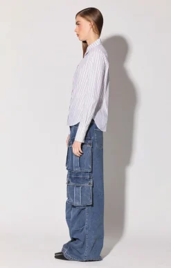 Walter Baker Brandy Top, White Black^Women Tops