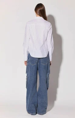 Walter Baker Brandy Top, White Black^Women Tops