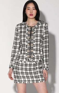 Walter Baker Brittany Jacket, Soho Tweed^Women Jackets
