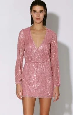 Walter Baker Callypso Dress, City Sequin Rose^Women Dresses