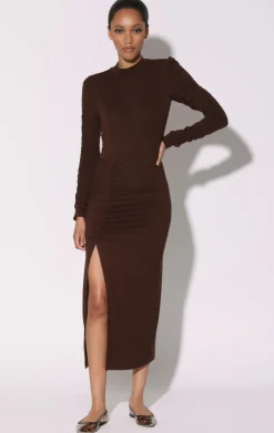 Walter Baker Connie Dress, Cocoa^Women Dresses