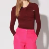 Walter Baker Corinne Top, Burgundy^Women Tops