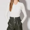 Walter Baker Dallas Short, Basil - Leather^Women Leather | Bottoms