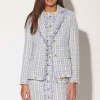 Walter Baker Damon Blazer, Malibu Light Blue Tweed^Women Jackets