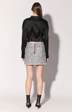Walter Baker Daphne Skirt, Aspen Tweed^Women Bottoms