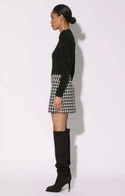 Walter Baker Daria Skirt, Domino Tweed^Women Bottoms
