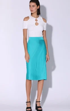 Walter Baker Daya Skirt, Turquoise^Women Bottoms