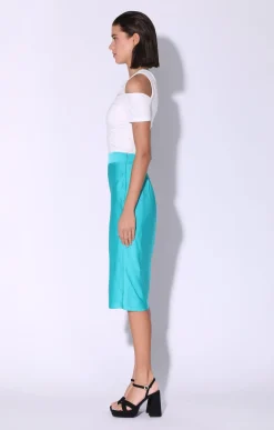 Walter Baker Daya Skirt, Turquoise^Women Bottoms