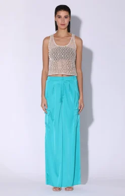 Walter Baker Denver Pant, Turquoise^Women Bottoms