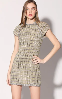 Walter Baker Desiree Dress, Tea Tweed^Women Dresses
