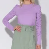 Walter Baker Dot Top, Lavender^Women Tops