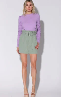 Walter Baker Dot Top, Lavender^Women Tops