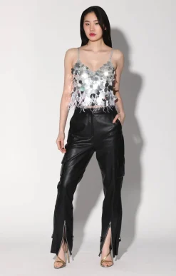 Walter Baker Dynah Top, Silver Starlet Sequin^Women Tops