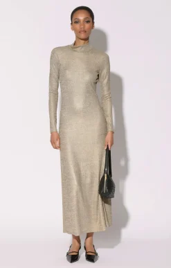 Walter Baker Ella Dress, Gold^Women Dresses