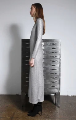 Walter Baker Ella Dress, Silver^Women Dresses