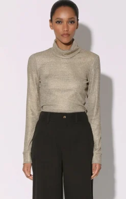 Walter Baker Evanna Top, Gold^Women Tops