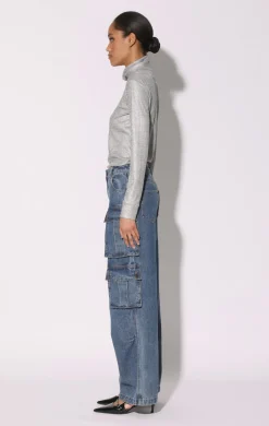 Walter Baker Evanna Top, Silver^Women Tops