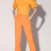 Walter Baker Falon Pant, Tangerine^Women Bottoms