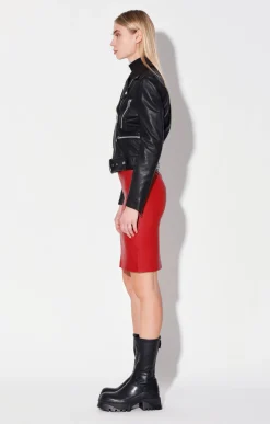 Walter Baker Flissy Jacket, Black - Leather^Women Leather | Jackets