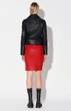 Walter Baker Flissy Jacket, Black - Leather^Women Leather | Jackets