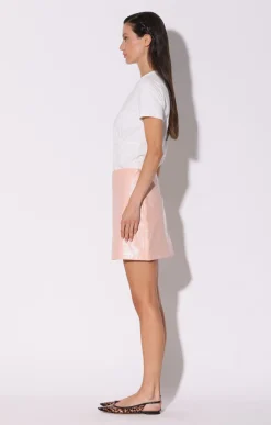 Walter Baker Haley Skirt, Sorbet Patent - Leather^Women Leather | Bottoms