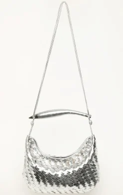 Walter Baker Hazel Hobo, Silver^Women Handbags