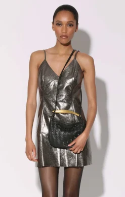 Walter Baker Hazel Mini Hobo, Black^Women Handbags