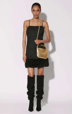 Walter Baker Hazel Mini Hobo, Gold^Women Handbags