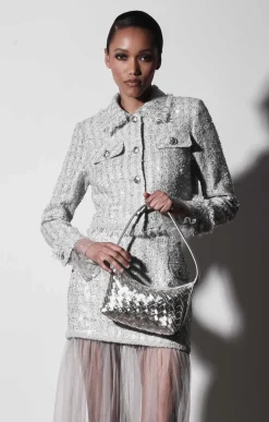 Walter Baker Hazel Shoulder, Silver^Women Handbags