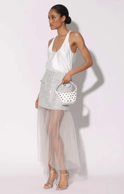 Walter Baker Hendrix Micro Mini, Bright White^Women Handbags