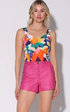 Walter Baker Hollene Top, Citrus Canopy^Women Tops