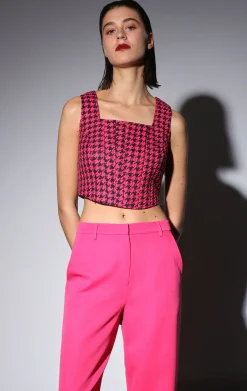 Walter Baker Imani Top, Tavern Tweed^Women Tops