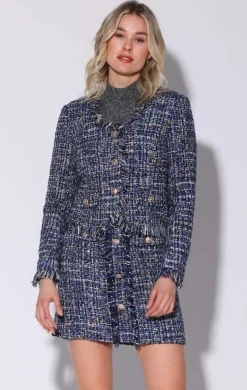 Walter Baker Inaya Jacket, Aurora Tweed^Women Jackets
