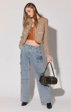 Walter Baker Irene Jacket, Brown Sugar Tweed^Women Jackets