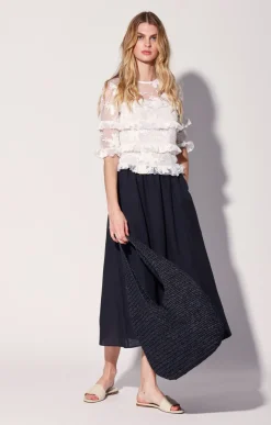 Walter Baker Issey Raffia Hobo, Black^Women Handbags