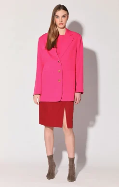 Walter Baker Jagger Blazer, Lipstick^Women Jackets