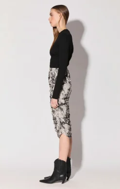 Walter Baker Joanna Skirt, Tuscan Marble^Women Bottoms